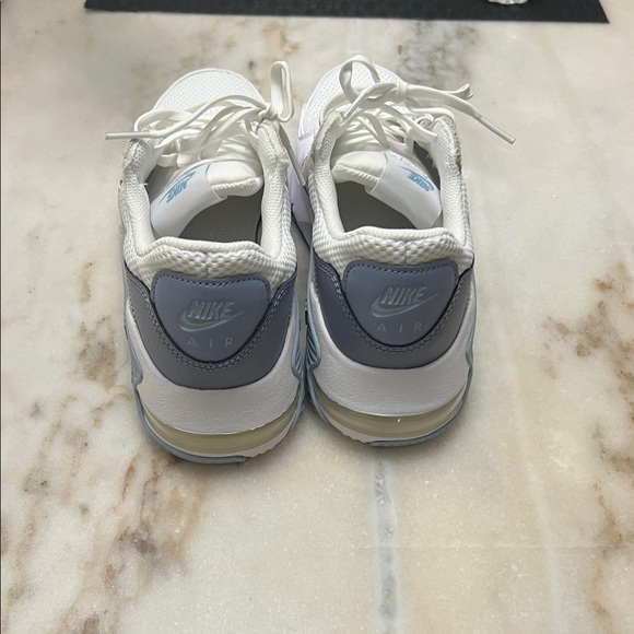 Nike Women's White and Light Blue Sneakers - Picture 3 of 4